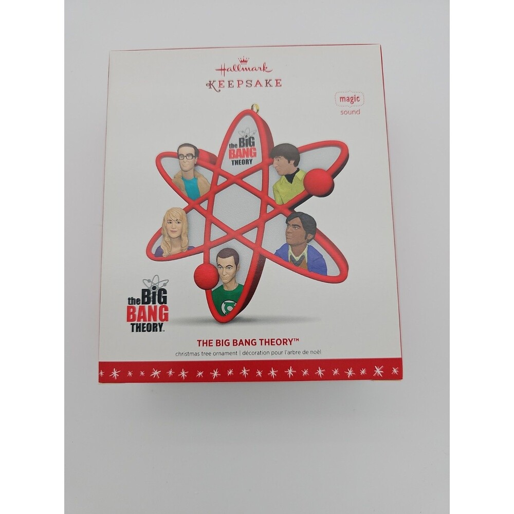 Hallmark Keepsake Ornament The Big Bang Theory Atom Plays Theme Music 2016 w Box